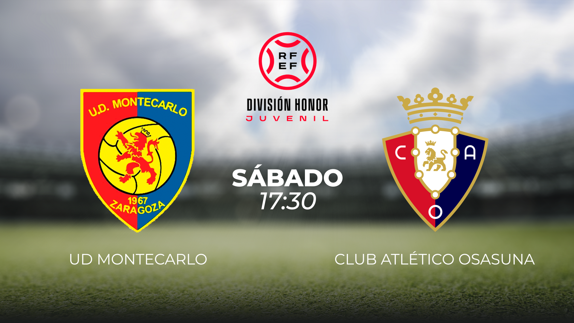 DIVISIÓN DE HONOR JUVENIL. UD MONTECARLO - CLUB ATLETICO OSASUNA. 03/10/2026