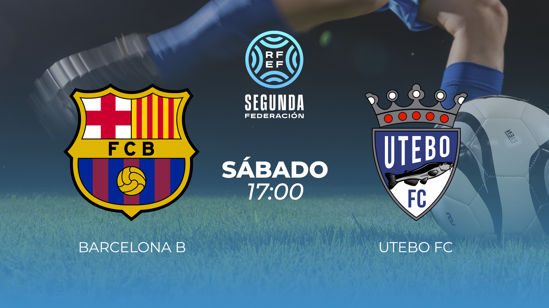 SEGUNDA RFEF. FC BARCELONA ATLÈTIC - UTEBO FC. 17/10/2026
