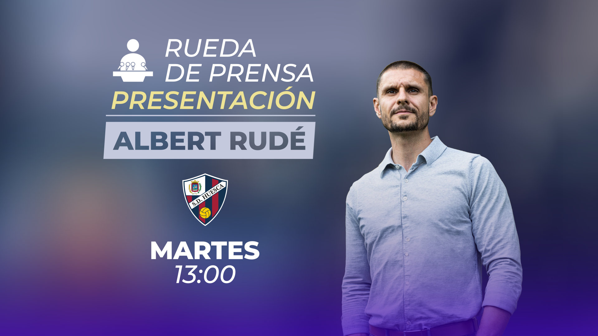 ALBERT RUDÉ. SD HUESCA. 13/10/2026