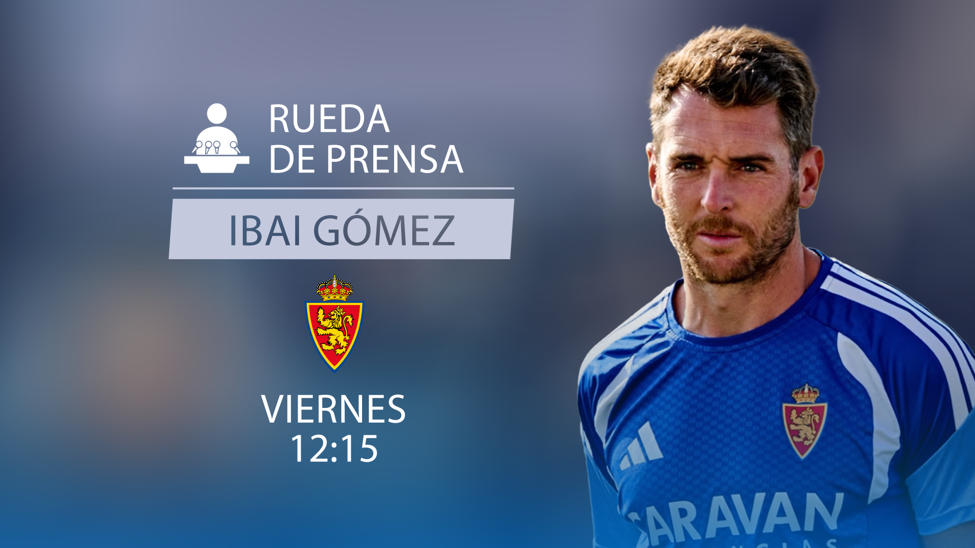 IBAI GÓMEZ. REAL ZARAGOZA. 16/10/2026