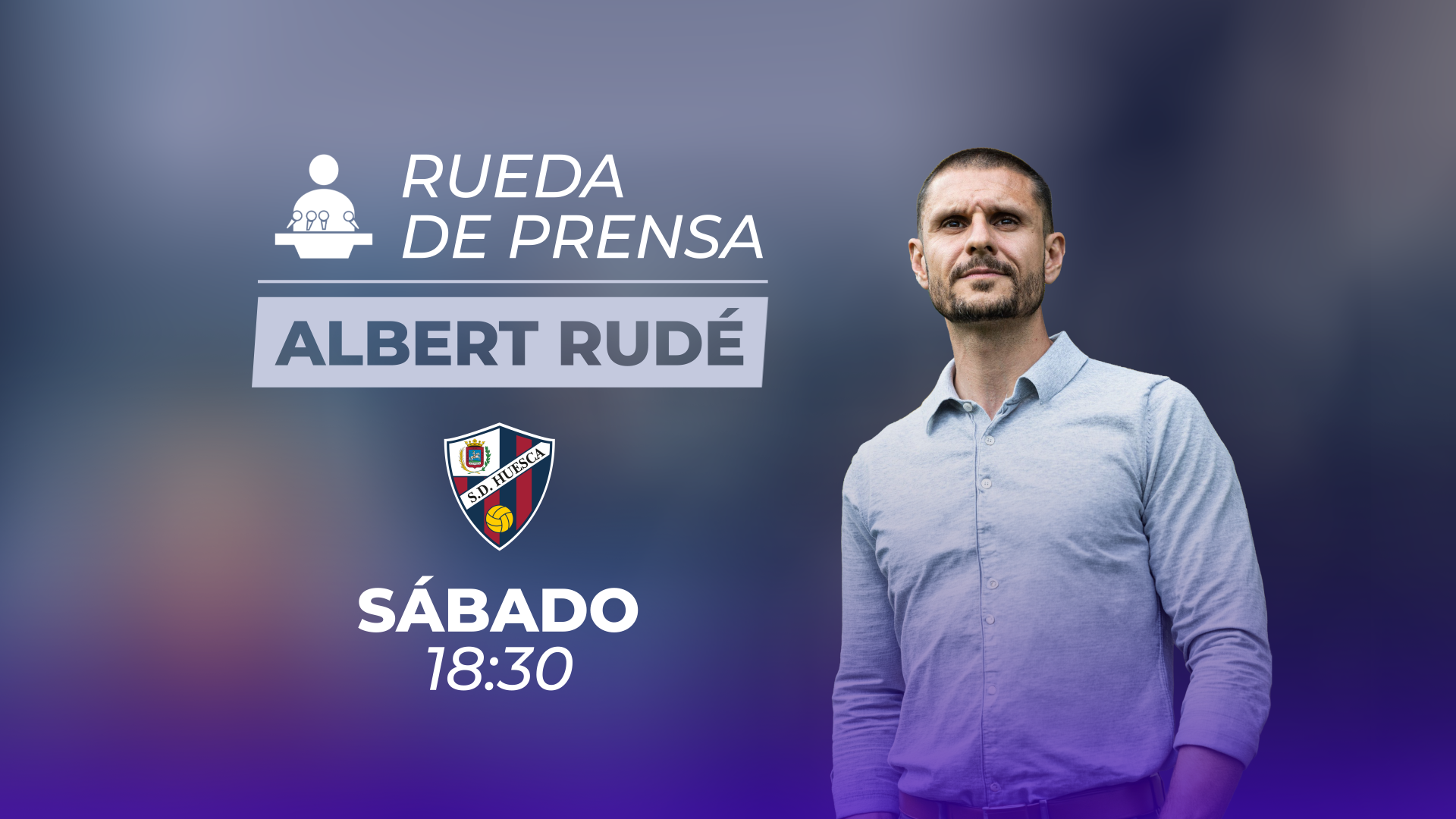 ALBERT RUDÉ. SD HUESCA. 24/10/2026