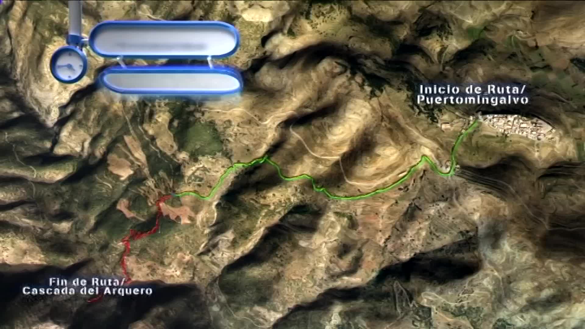 Barranco de la cascada del Arquero