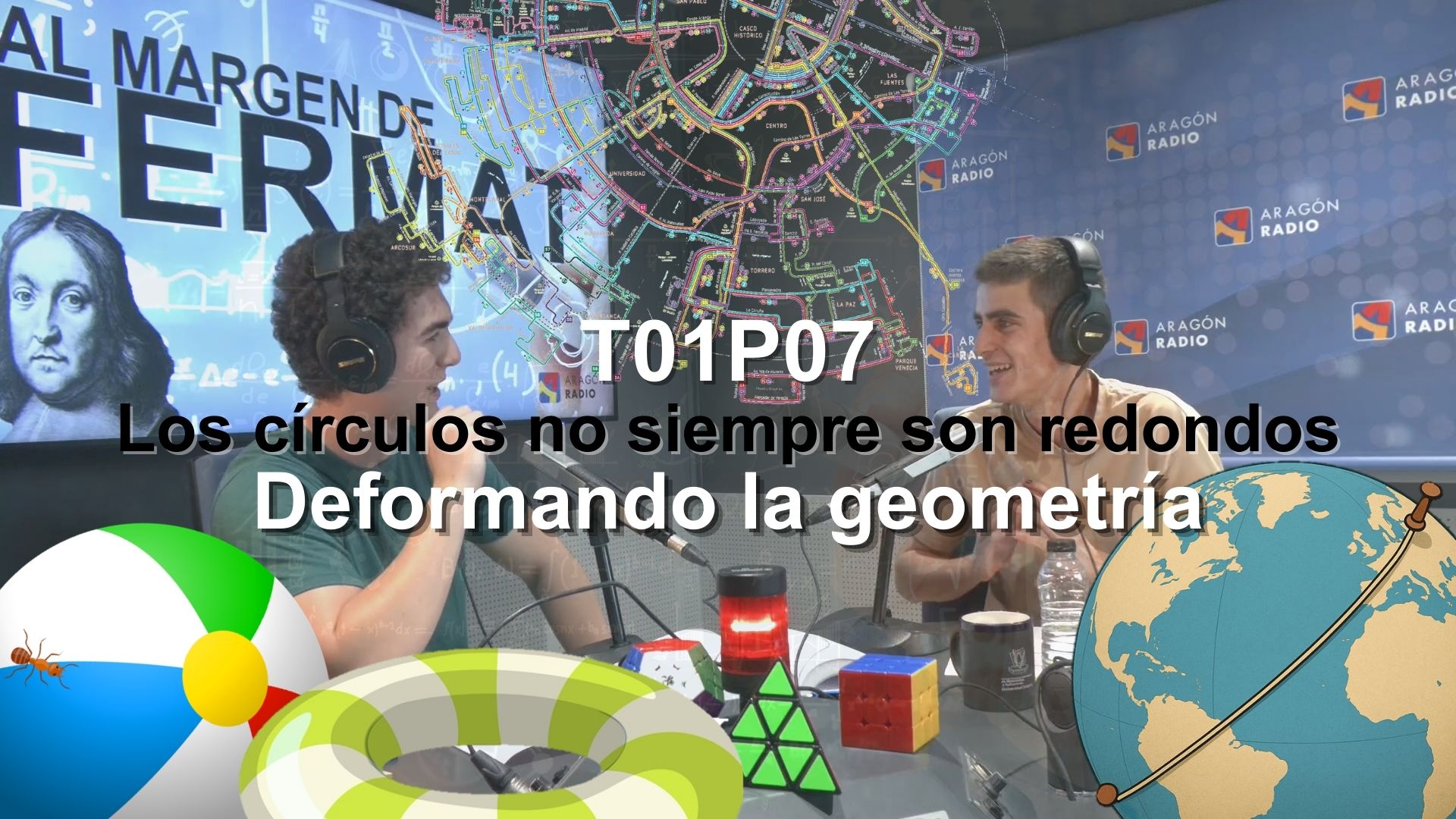 Los círculos no siempre son redondos. Deformando la geometría