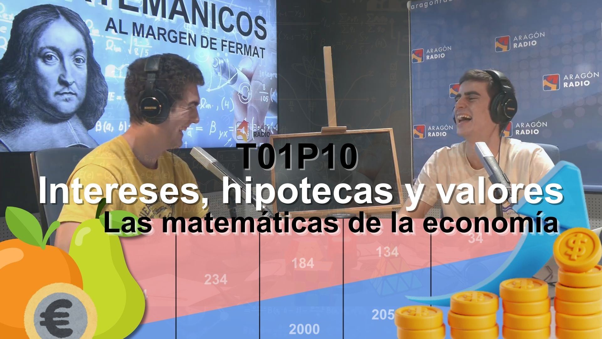Intereses, hipotecas y valores. Las matemáticas de la economía