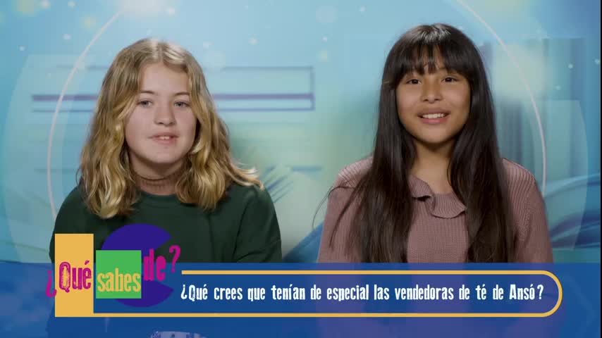 Miguela, la vendedora de té