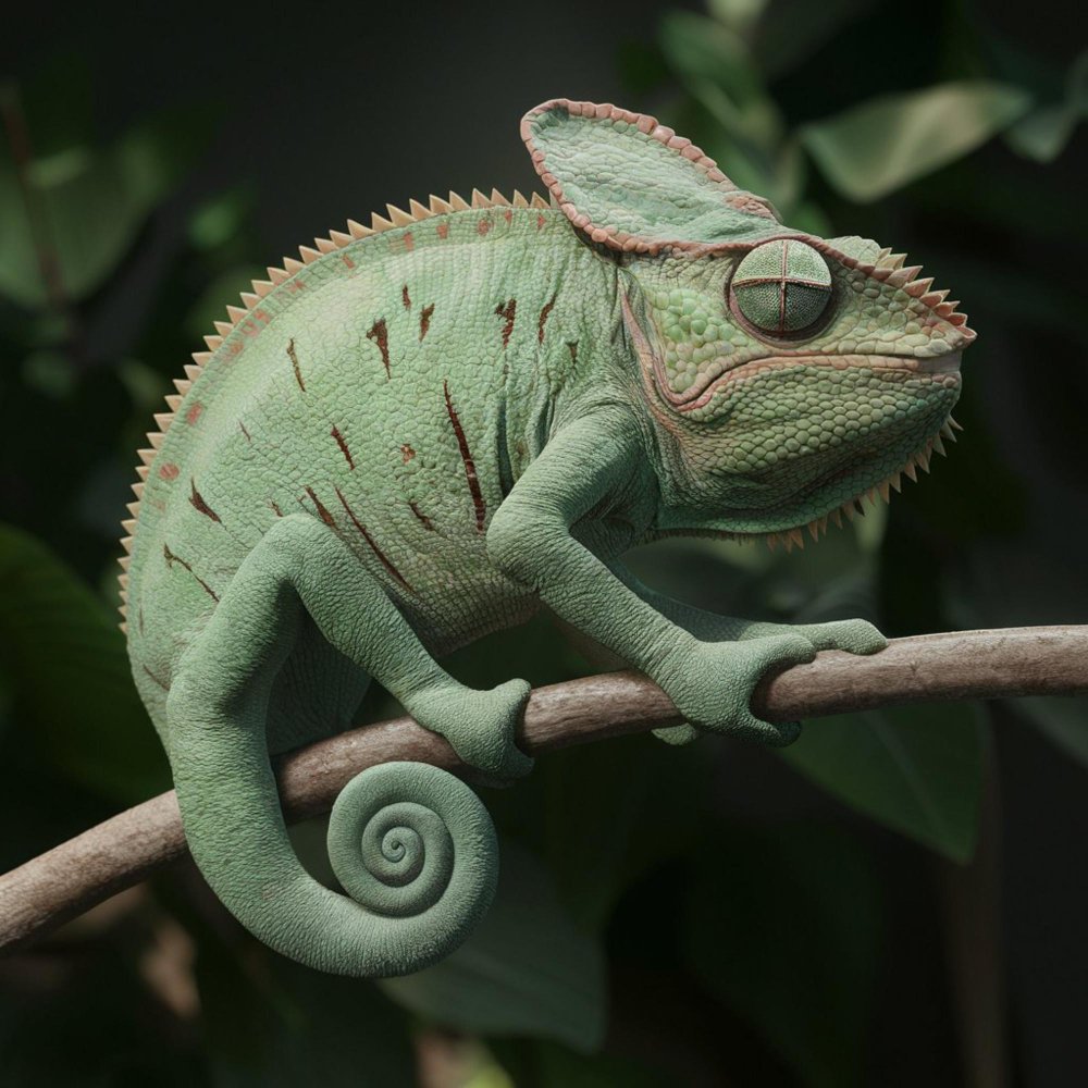 Biodiversidad: La presencia del camaleón en España