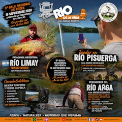 Patagonia Argentina, Asier Descalzo y los secretos del feeder, cómo hacer la mejor foto de pesca y Club pescadores Río Arga