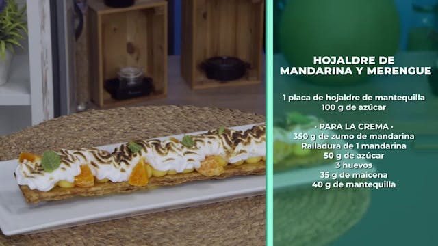 PIMIENTOS VERDES RELLENOS DE RISOTTO IBÉRICO, Y HOJALDRE DE MANDARINA Y MERENGUE - 19/05/2026
