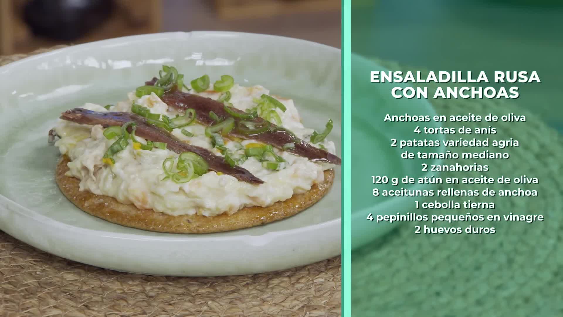 OREJA BRAVA Y ENSALADILLA RUSA CON ANCHOAS - 20/05/2026