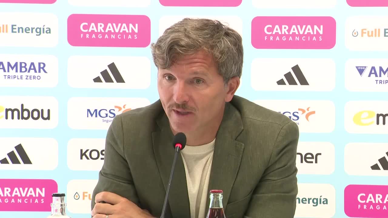 RUEDA DE PRENSA DE PRESENTACIÓN DEL REAL ZARAGOZA