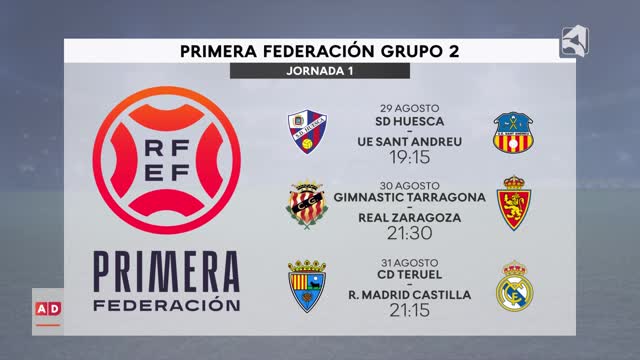 ARAGÓN DEPORTES 2 - 23/08/2026 - 21:00