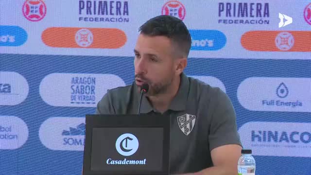 SD HUESCA: RUEDA DE PRENSA DE RAÚL JARDIEL. 28/08/2026