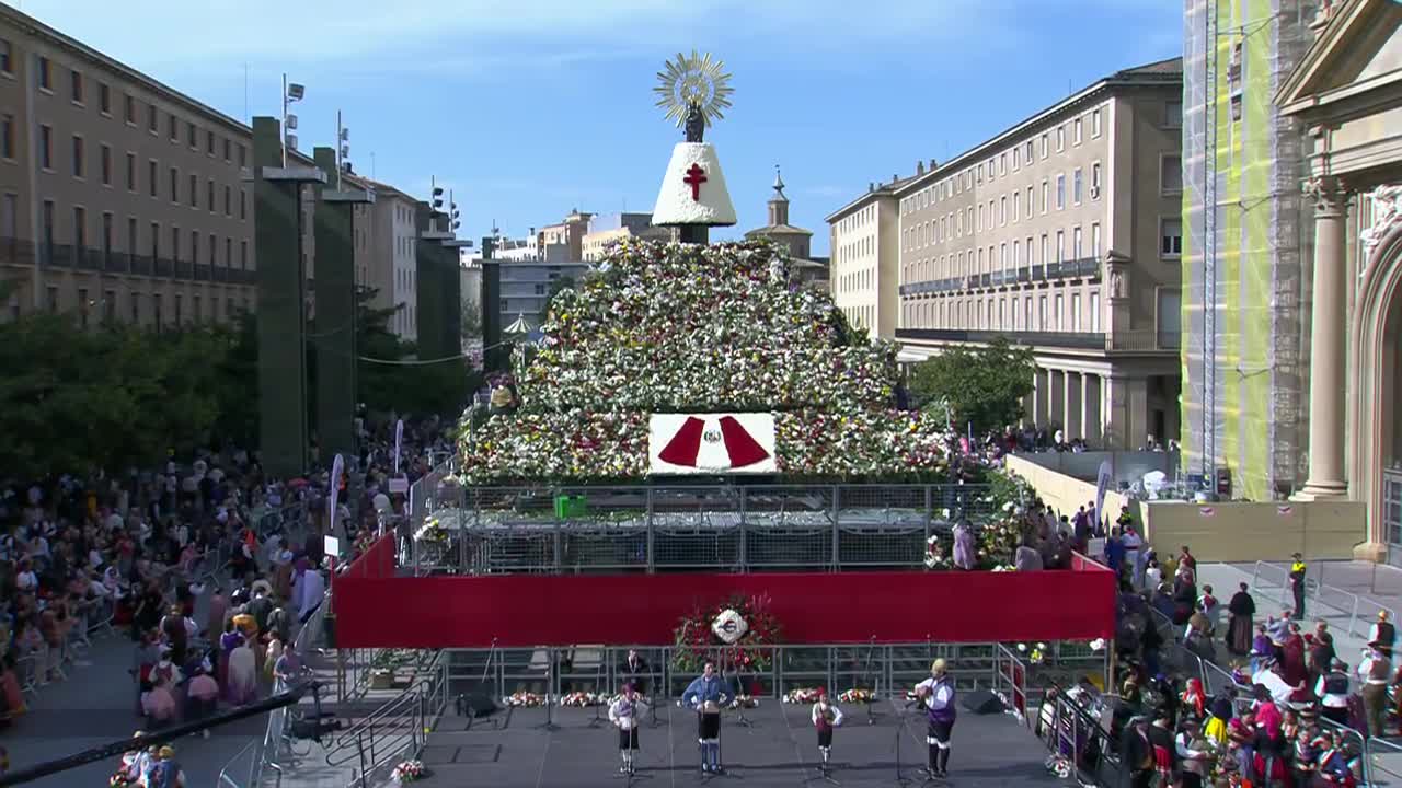 OFRENDA DE FLORES (MAÑANA) - Fiestas del Pilar 2025 12/10/2025