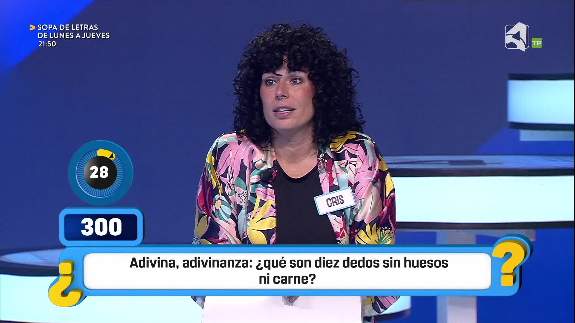 ATRÁPAME SI PUEDES - 22/09/2026 - 13:10