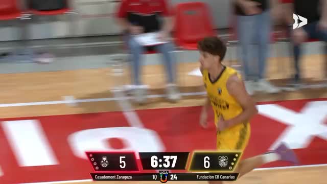 LIGA U22. CASADEMONT ZARAGOZA - FUNDACION CB CANARIAS. 25 /09 /2026
