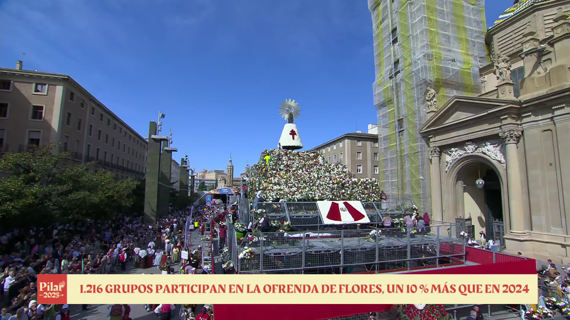 OFRENDA DE FLORES (TARDE) - Fiestas del Pilar 2025 12/10/2025