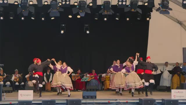 Jotas Pilar 2025: Grupo folklórico Blasón Aragonés