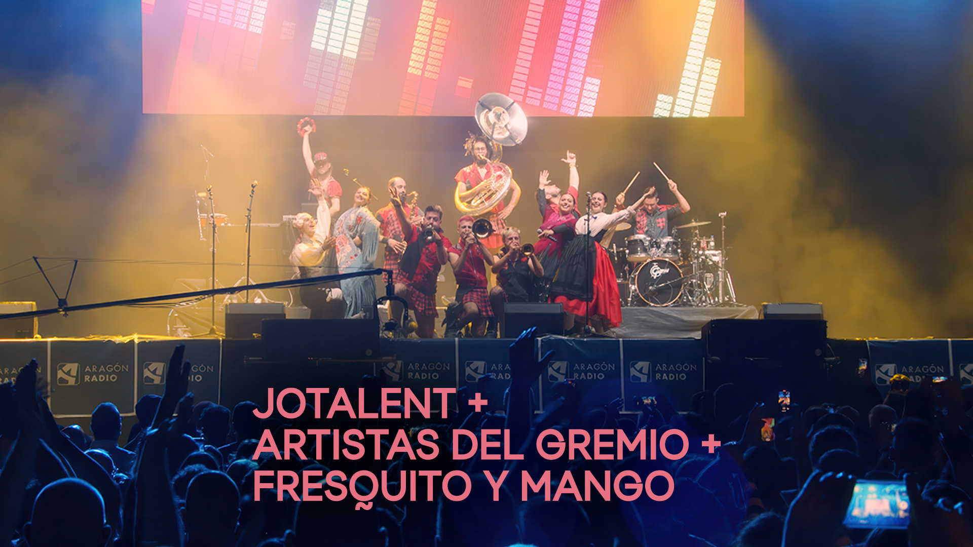 CONCIERTO JOTALENT, ARTISTAS DEL GREMIO Y FRESQUITO Y MANGO